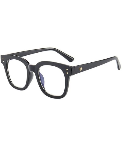 glasses fashion version glasses Black Box _Myopia - CO18GYDMX4O $23.08 Oval