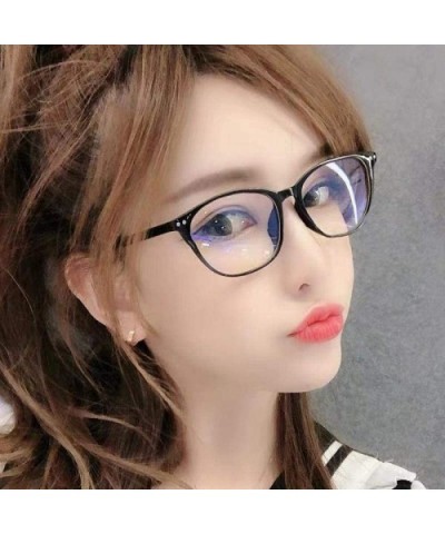 glasses fashion version glasses Black Box _Myopia - CO18GYDMX4O $23.08 Oval