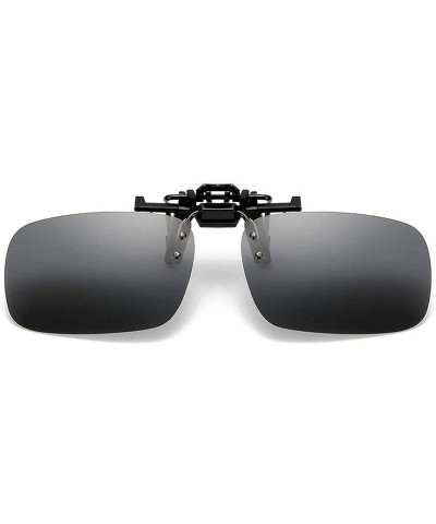 Fishing Use Sunglasses Eyewear Clip Style UV400 Polarized Riding&Hiking Day/Night Vision Glasses - Black - C4199CMHEQI $24.78...