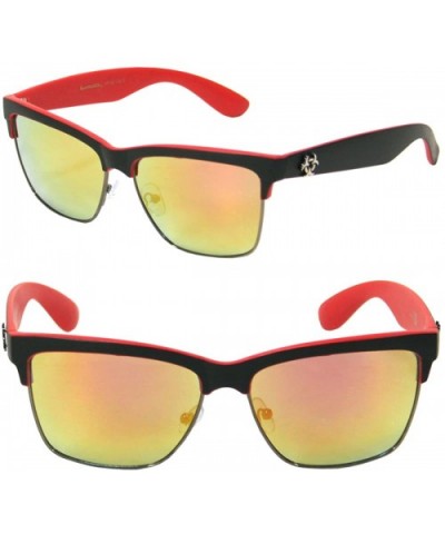New Department Store Wayfarer Sunglasses by Biohazard SA26166 - Orange - CU11KH2J03B $7.33 Wayfarer
