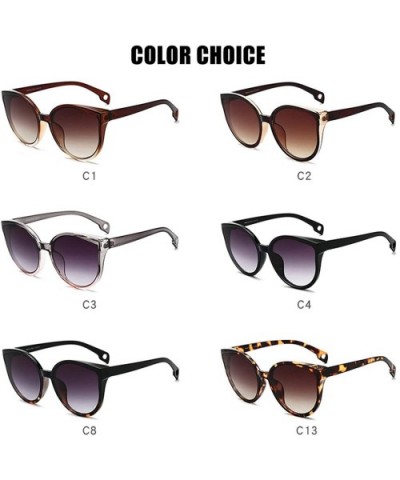 Sunglasses Cat Eye Women Men Sun Glasses Eyewear Eyeglasses Plastic Frame UV400 Shade Fashion Driving New - C1 - C7198ZQHH2S ...