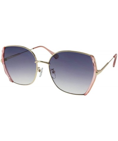 Lola - Medium Butterfly Shaped Combination Sunglasses - Pink - C5196SKWLZ0 $7.02 Butterfly