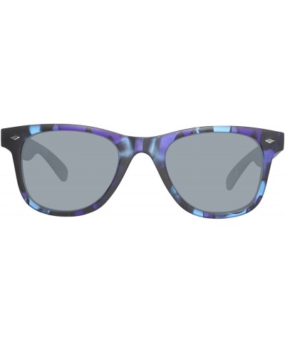 Pld6009/S/M Rectangular Sunglasses - Blue Camou/Gray Polarized - CE127P971YD $38.68 Wayfarer