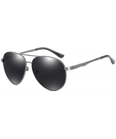 Men's Polarized Sunglasses Personalized Fashion Driver Driving Riding Sunglasses UV Protection - CK190MRUXY7 $27.53 Oval