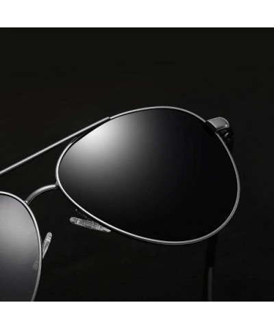 Men's Polarized Sunglasses Personalized Fashion Driver Driving Riding Sunglasses UV Protection - CK190MRUXY7 $27.53 Oval