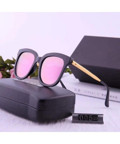 Polarized Sunglasses Men's and Women's Sunglasses Fashion Retro Square Polarized Sunglasses - CL18X8X4X9E $36.78 Square