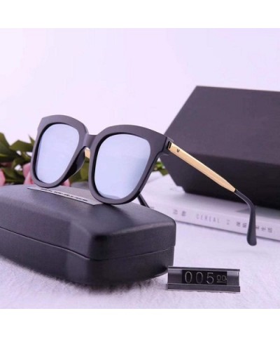 Polarized Sunglasses Men's and Women's Sunglasses Fashion Retro Square Polarized Sunglasses - CL18X8X4X9E $36.78 Square