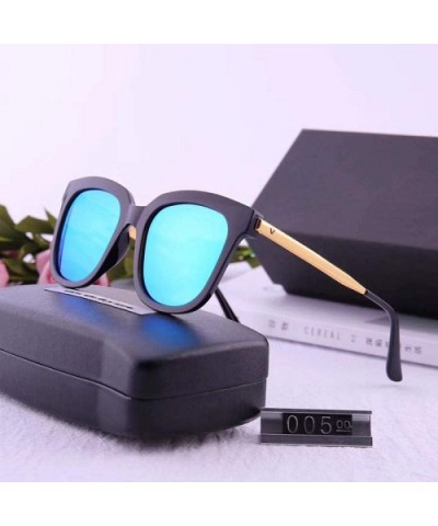 Polarized Sunglasses Men's and Women's Sunglasses Fashion Retro Square Polarized Sunglasses - CL18X8X4X9E $36.78 Square