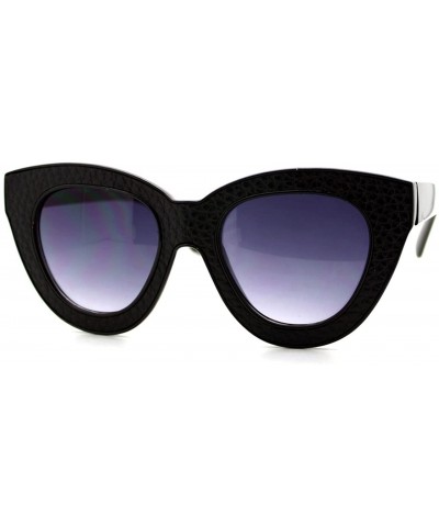 Celebrity Fashion Womens Sunglasses Vintage Couture Stylish Eyewear - Black - CI124KDZY5F $5.71 Oversized