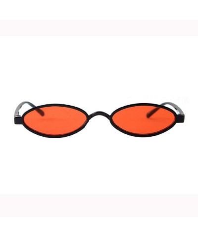 Women Fashion Unisex Oval Shades Sunglasses Integrated UV Glasses - D - CZ18TLXOQ8Y $3.10 Wrap
