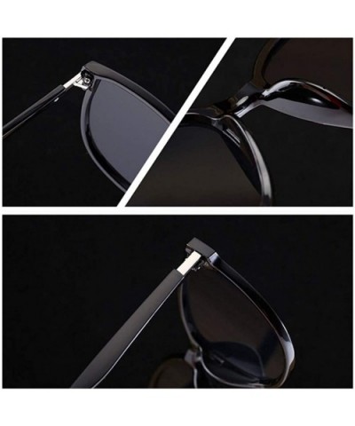 Big Cat Eye Sunglasses Women Men Sunglasses Ladies Metal YV400 Lens Eyeglasses - C6 - CT198UR9INY $8.53 Cat Eye