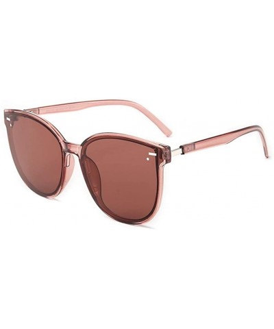 Big Cat Eye Sunglasses Women Men Sunglasses Ladies Metal YV400 Lens Eyeglasses - C6 - CT198UR9INY $8.53 Cat Eye