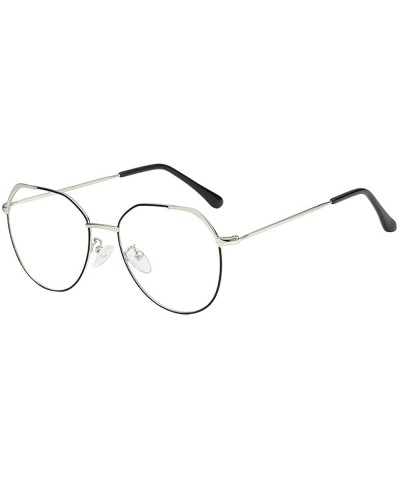 Sunglasses for Men Women Vintage Sunglasses Oval Sunglasses Retro Glasses Eyewear Cat Eye Sunglasses - A - CW18QNESMC4 $6.65 ...