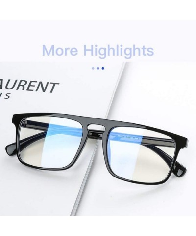 TR90 Blue Light Blocking Glasses for men women Anti Eyestrain Anti Blue Ray Computer Game Glasses - 2 - CH19429NG8O $8.30 Ove...