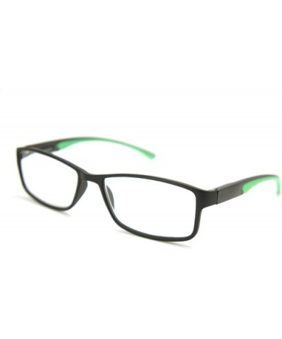 6904 SECOND GENERATION Semi-Rimless Flexie Reading Glasses NEW - Z1 Full Rim / Green - CS18ES53T7W $14.98 Rimless