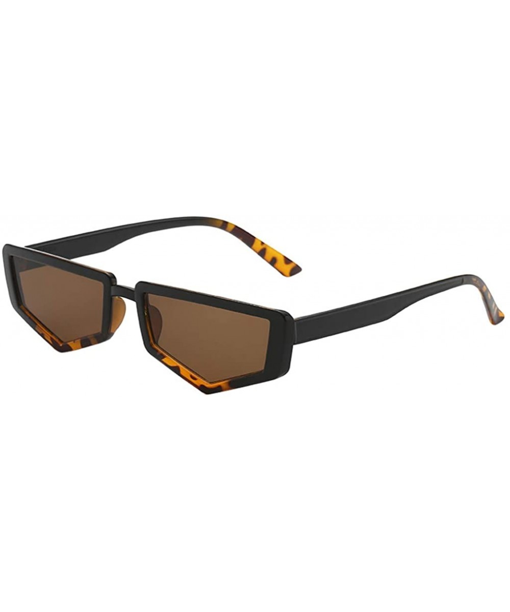 Sunglasses for Women Polarized UV Protection Fashion Retro Style Sun Glasses - D - C918SYKLYX3 $5.98 Sport