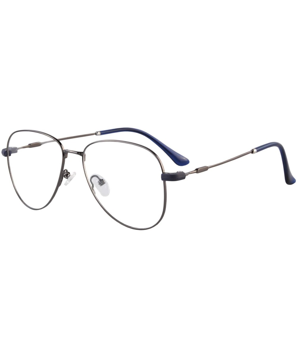 Anti Blue Light Hyperopia Glasses with Polarized Clip-on Sunglasses-LH3039 - C4 Gun - CJ18UI2TIX6 $31.35 Goggle