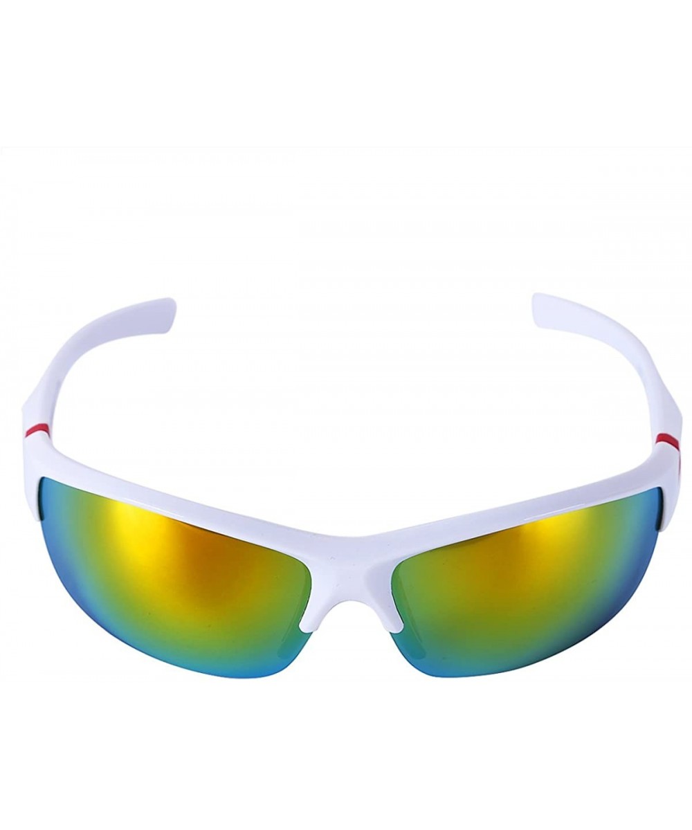 Men Women UV400 Protection Sports Sunglasses Eyeglasses for Driving Fishing Travel Outdoor Sports - B - CI1908QELRT $7.61 Sport