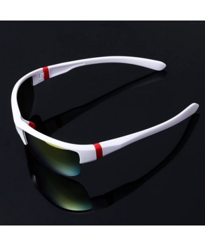 Men Women UV400 Protection Sports Sunglasses Eyeglasses for Driving Fishing Travel Outdoor Sports - B - CI1908QELRT $7.61 Sport