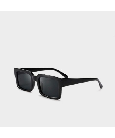 Sunglasses Women Rectangle Frame Transparent Brand Designer Retro Sun Glasses Unisex Square Brown UV400 AE0664 - CK197A3G4CX ...