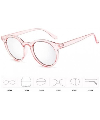 MOD-Style Cat Eye Round Frame Sunglasses A Variety of Color Design - S12 - CF189OKGCCT $15.00 Round