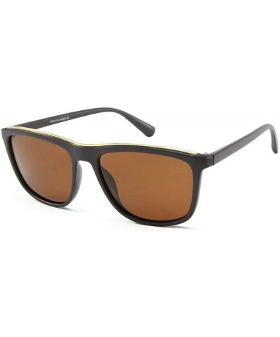 Hot Men's trend polarizer Cycling driving sunglasses - Tawny C6 - CG1904WTR9A $10.53 Square