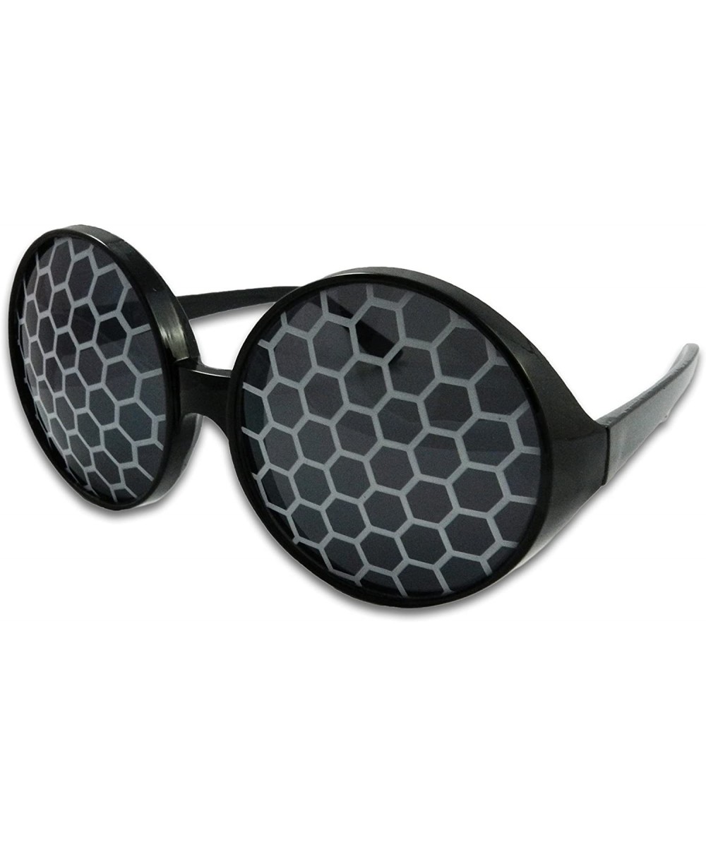 Insect Fly Sunglasses Bug Eye Glasses (Silver) - Silver - C312L6X29SR $5.59 Goggle