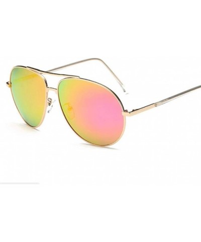 Sunglasses Polarized Anti ultraviolet Travelling Ultra light - Pink - CN18WLDAUCN $19.00 Oval