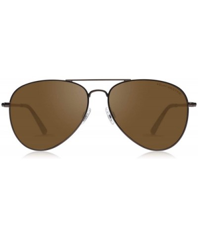 A10 - Men & Women Sunglasses - A10 Chocolate - Brown / Before $59.90 - Now 20% Off - CN18GEGLA4U $32.36 Oversized