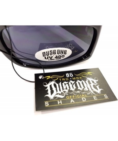 Authentic Shades Barrio Impala Car Clown Black Sunglasses California Lowrider Style - CE1824Y9T32 $12.41 Sport