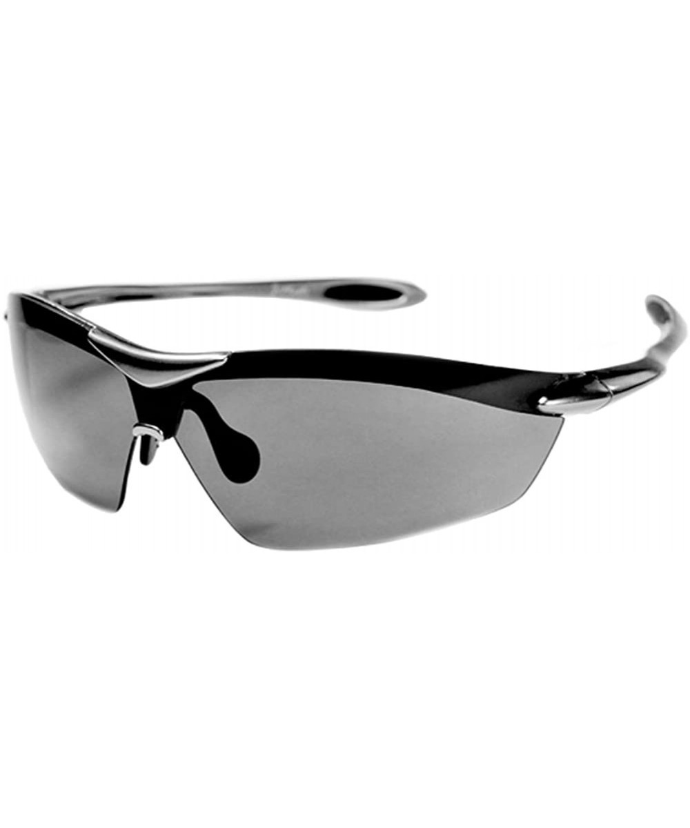 Polarized P49 Sports Fashion Sunglasses - Gunmetal Grey - C3113N4MGN1 $20.14 Sport