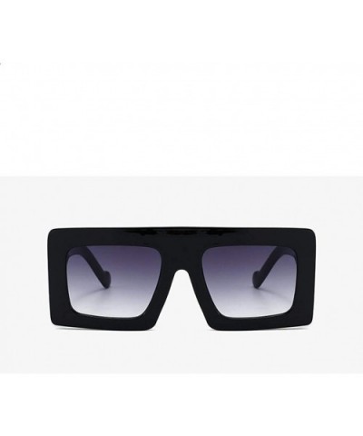 Oversized Sunglasses Arrival Vintage Designer - C1 - C8197ZO3495 $8.91 Oversized