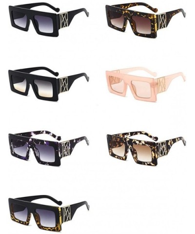 Oversized Sunglasses Arrival Vintage Designer - C1 - C8197ZO3495 $8.91 Oversized