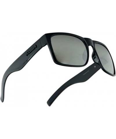 OG Classic Black Flat Top Rectangular Sunglasses Colored Mirror Reflective Shades - Glossy Black Frame - CW18UEQEDO8 $8.87 Sq...