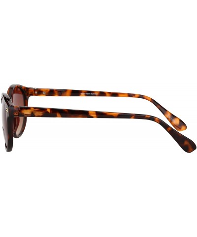 The Brilliance" Best Bifocal Sunglasses - Round - Full Frame Reading Sunglasses - Tortoise - CH187ZAHLTE $11.68 Round