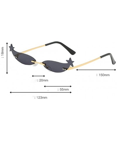 Women's Sunglasses Mirror Girl's Sunglasses Personality Protection Polarized Sunglasses for Women - A - CZ18T4WR2SN $6.03 Sport