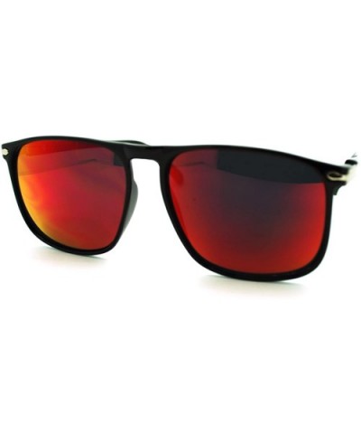 Thin Square Sunglasses Unisex Retro Designer Fashion Shades - Black - CW11N870OEV $7.54 Square