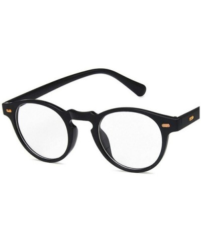 Retro Small Oval Frame Sunglasses Mens Womens Dark Green Lens Mirror Vintage Leopard Shades Sun Glasses - C4197Y72KXS $24.49 ...
