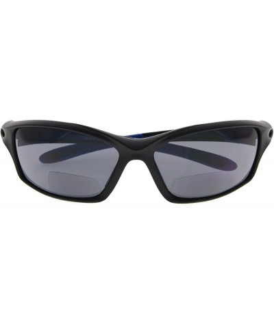 TR90 Bifocal Unbreakable Frame For Sports Running Fishing Golf Cycling Sunglasses - Black Frame/Blue Arm - CD189AXRQW5 $20.83...