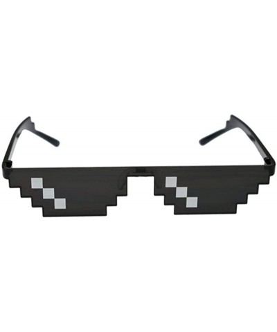 Men Women Brand Thug Life Party Eyeglasses Mosaic Vintage Eyewear - C1 - CP18HLTEM5X $6.56 Goggle