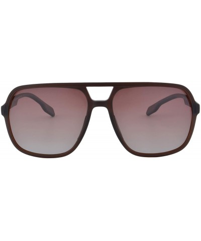 Lightweight Sunglasses Polarizing Women SH2002 - Brown Frame - CB193UZ7MA2 $15.78 Oversized