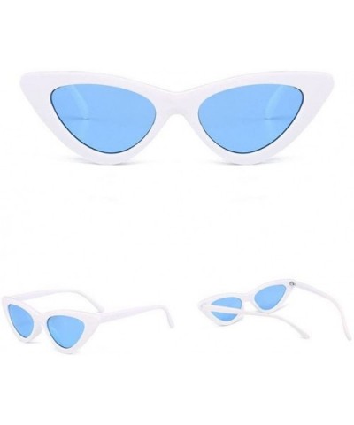 Retro Vintage Fashion Cat Eye Sunglasses for Women Goggles Plastic Frame (I) - I - C019023N9DL $5.67 Cat Eye