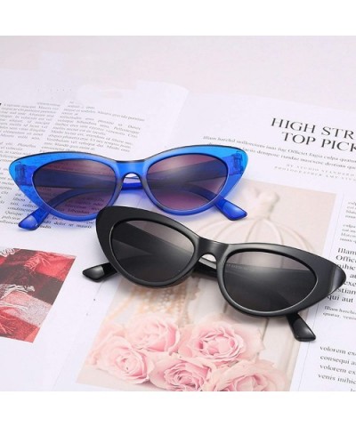 Classic style Cat's Eye Shape Sunglasses for Women PC AC UV400 Sunglasses - Style 6 - CM18SAQTRT8 $12.36 Cat Eye