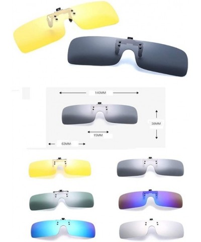 Polarized Sunglasses Flip Up Polarised Plastic - Color 6 - CH18HGI5WKQ $6.88 Sport