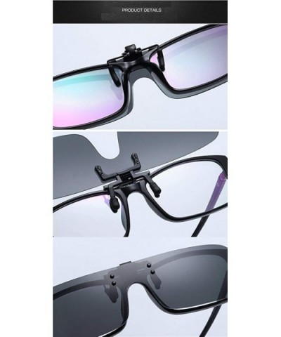 Polarized Sunglasses Flip Up Polarised Plastic - Color 6 - CH18HGI5WKQ $6.88 Sport