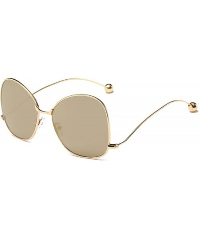 Women's Vintage Oversized Cat Eye Sunglasses Fashion Unisex Eye Glasses - CH182MNG4XC $12.83 Oversized