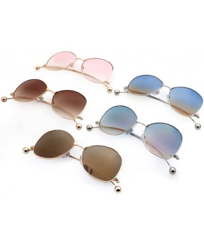 Women's Vintage Oversized Cat Eye Sunglasses Fashion Unisex Eye Glasses - CH182MNG4XC $12.83 Oversized