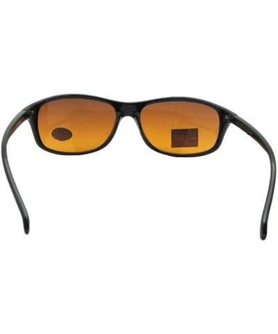 Blue Light Blocking Driving Lens Sunglasses SR51 - Flat Black Frame - CS18E6QUG62 $10.58 Rectangular