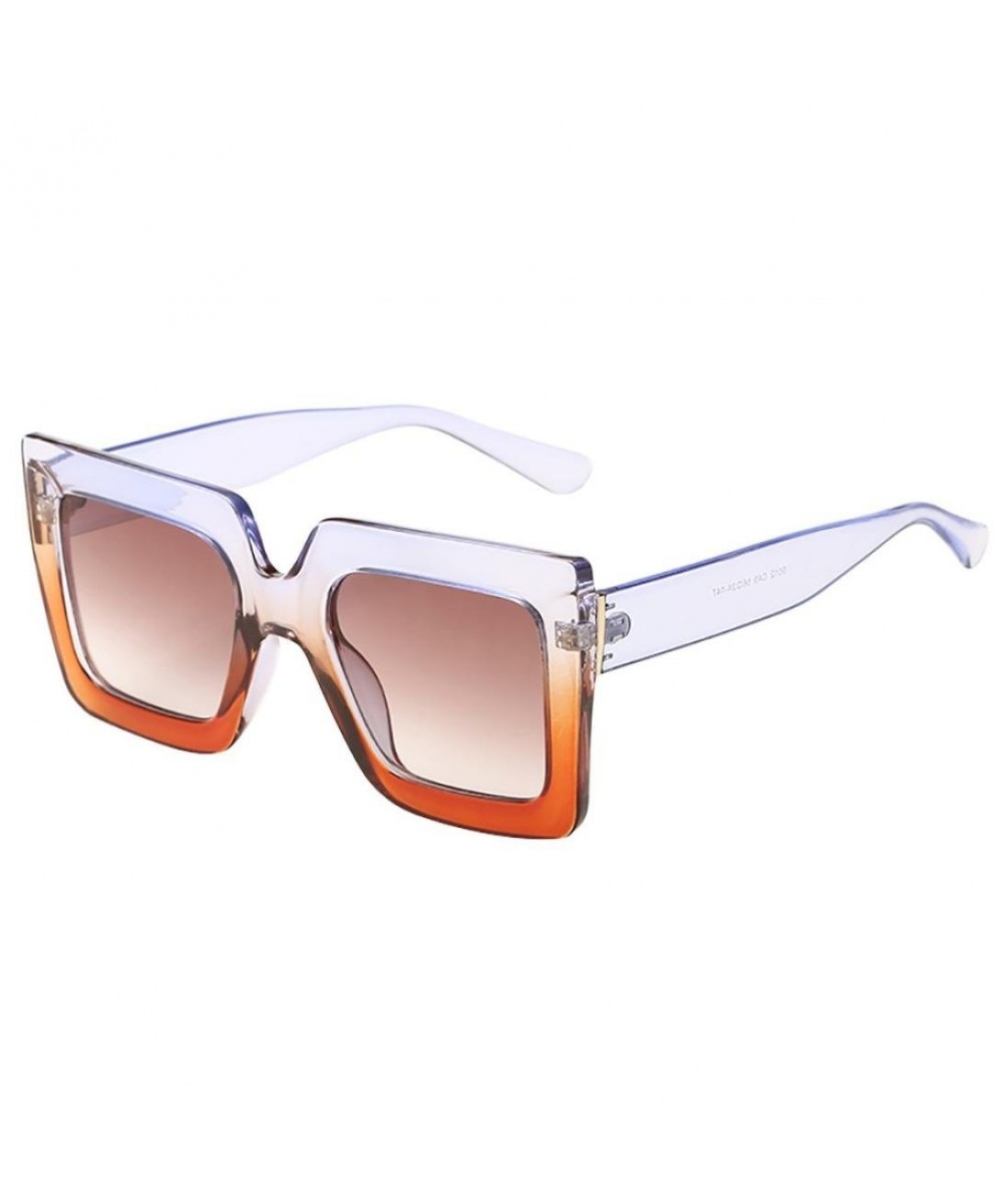 Lightweight Oversize Sunglasses Women Man Fashion Sunglasses Eyewear Unisex Travel Sunglasses (B) - B - CI18EK4TWGE $6.36 Ove...