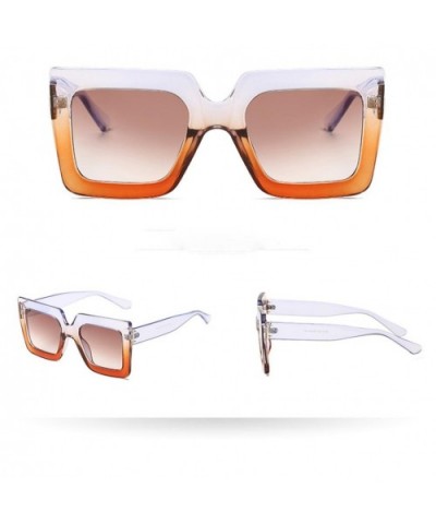 Lightweight Oversize Sunglasses Women Man Fashion Sunglasses Eyewear Unisex Travel Sunglasses (B) - B - CI18EK4TWGE $6.36 Ove...